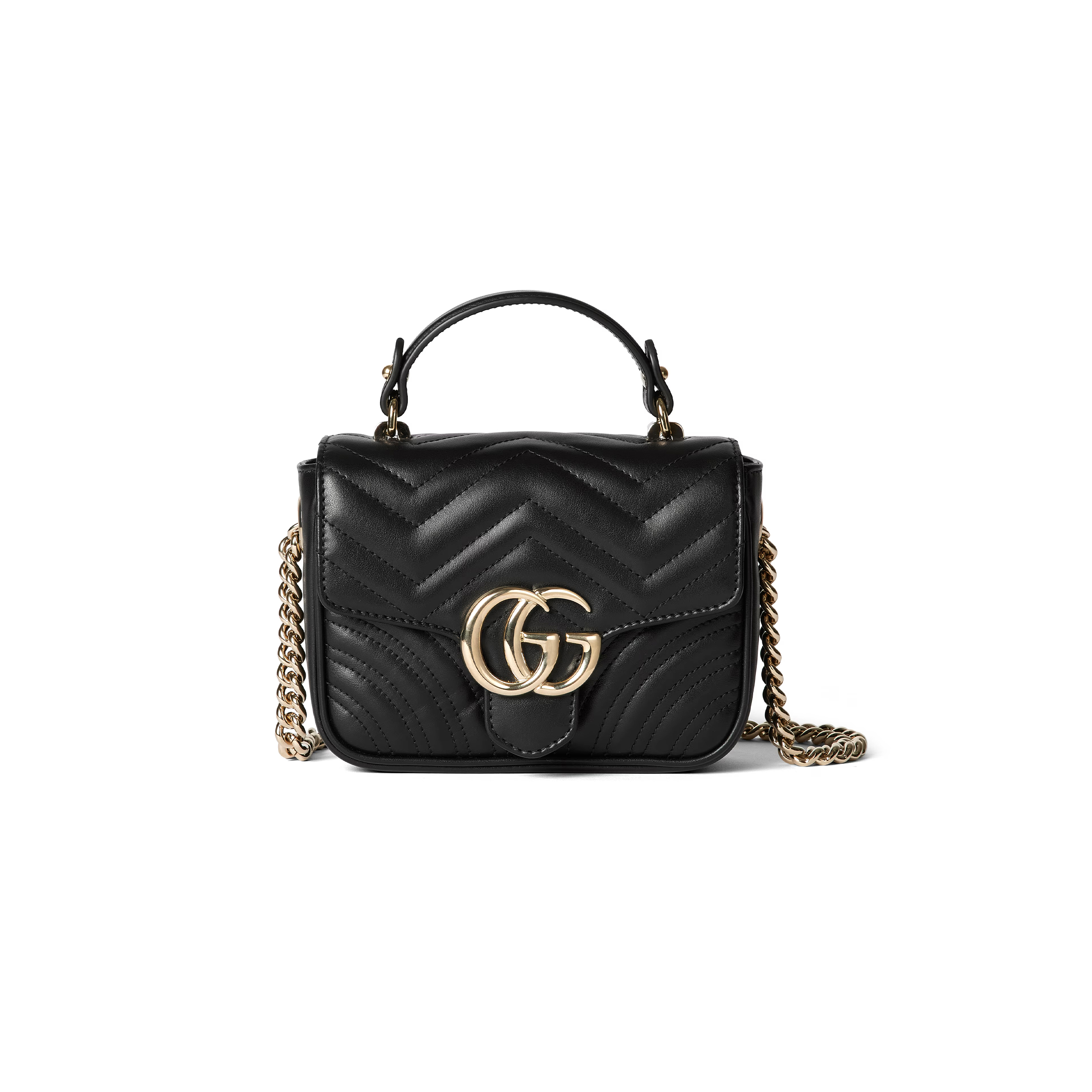 GUCCI GG MARMONT MINI TOP HANDLE BAG 811238 (17*13*6cm) GUCCI GG MARMONT MINI TOP HANDLE BAG 811238 (17*13*6cm)